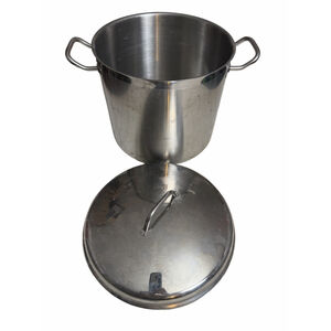 Update International Cookware Silver Stainless Steel 16 qt Stock Pot One Size